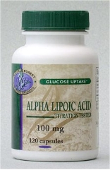 Alpha Lipoic Acid, 120 capsules, 100 mg