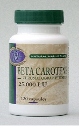 Beta Carotene, 120 caps, 25000 IU