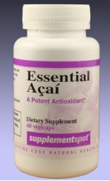 Essential Acai, 60 vegicaps, 1000 mg