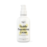 Healthy Progesterone Cream, Measured Pump Bottle, 4.4 oz., 500 mg Micronized Natural USP Progesterone per oz.