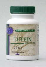 Lutein, 120 capsules, 20 mg